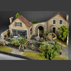 French Village - diorama 