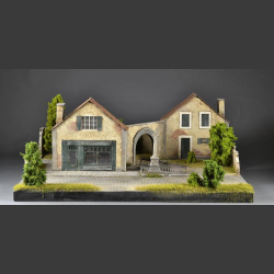 French Village - diorama 