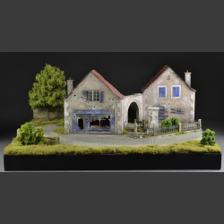 French Village - diorama 