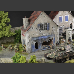 French Village - diorama 