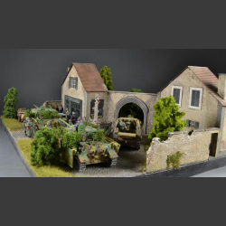 French Village - diorama 