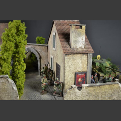 French Village - diorama 