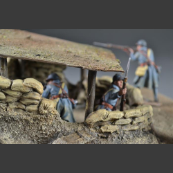 Battlefield fortification - diorama