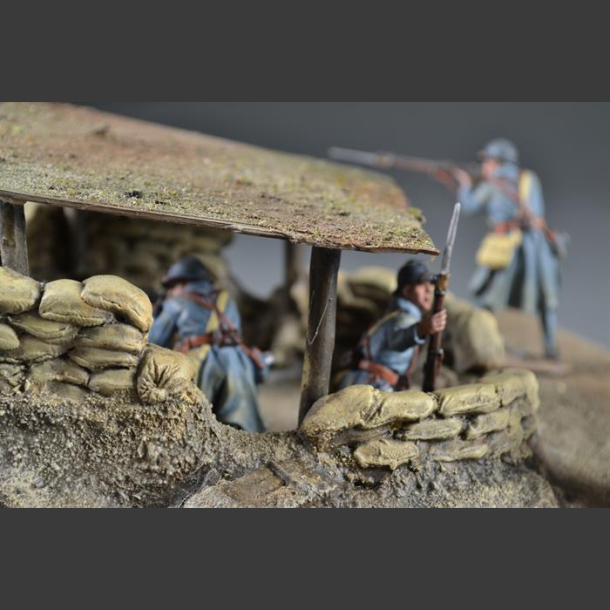 Battlefield fortification - diorama