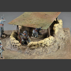 Battlefield fortification - diorama