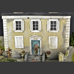 Village in Normandy - diorama 