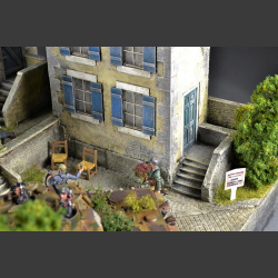 Village in Normandy - Diorama 