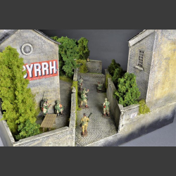 Village in Normandy - Diorama 