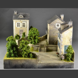 Village in Normandy - Diorama 
