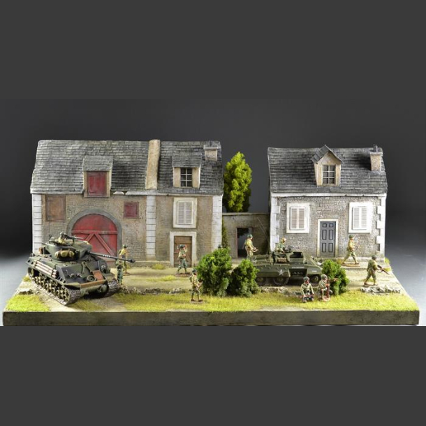 Village in Normandy - Diorama
