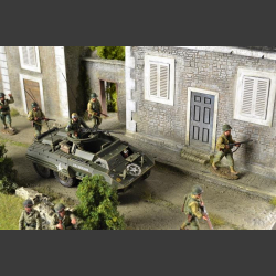 Village in Normandy - Diorama