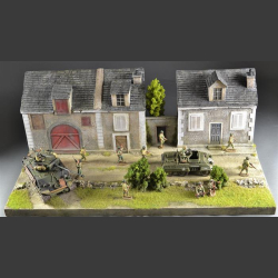 Village in Normandy - Diorama