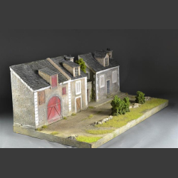 Village in Normandy - Diorama