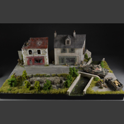 Village of Normandy - Diorama