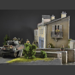 Village of Normandy - Diorama