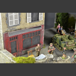Village in Normandy - diorama 