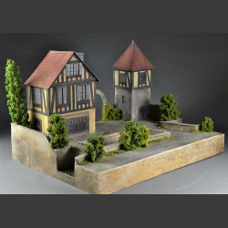Alsace Village - diorama
