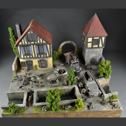 Alsace Village - diorama 