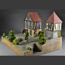 Alsace Village - diorama 