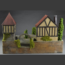 Alsace Village - diorama 