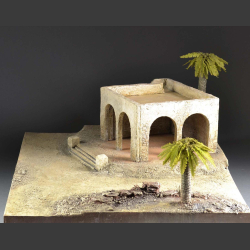 North African house - diorama