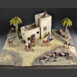 North African house - diorama 