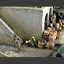 North African house - diorama