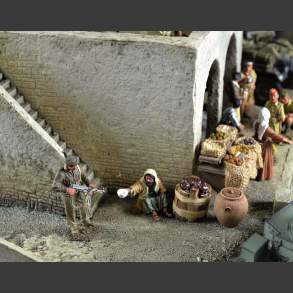 North African house - diorama