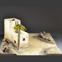 North African house - diorama 