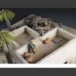 North African house - diorama