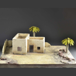 North African house - diorama