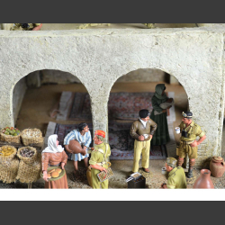 North African house - diorama