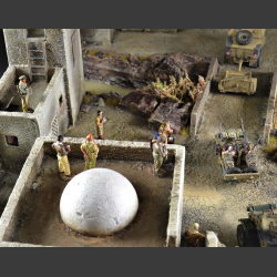 North African village - diorama 