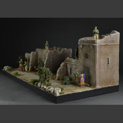 North African village - diorama 