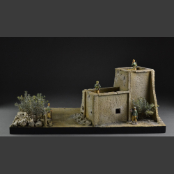 North African Ruin building - diorama