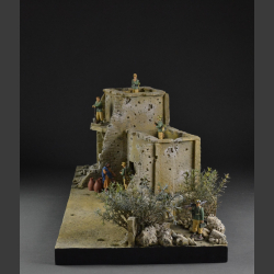 North African Ruin building - diorama