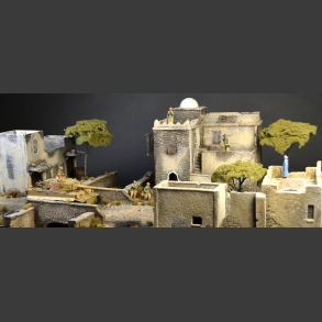 North African village - diorama 