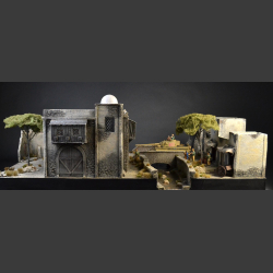 North African village - diorama 