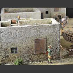North African village - diorama 