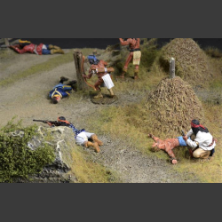Land and fire-shed - Diorama 
