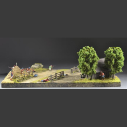 Land and fire-shed - Diorama 