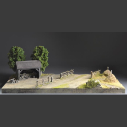 Land and fire-shed - Diorama 