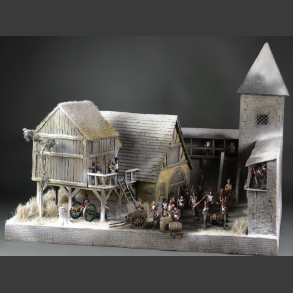 Medieval town - Diorama