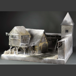 Medieval town - Diorama
