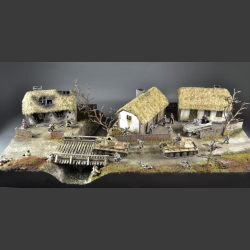 Russian Village - Diorama 