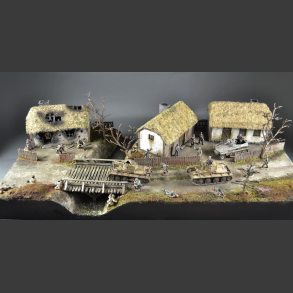Russian Village - Diorama 