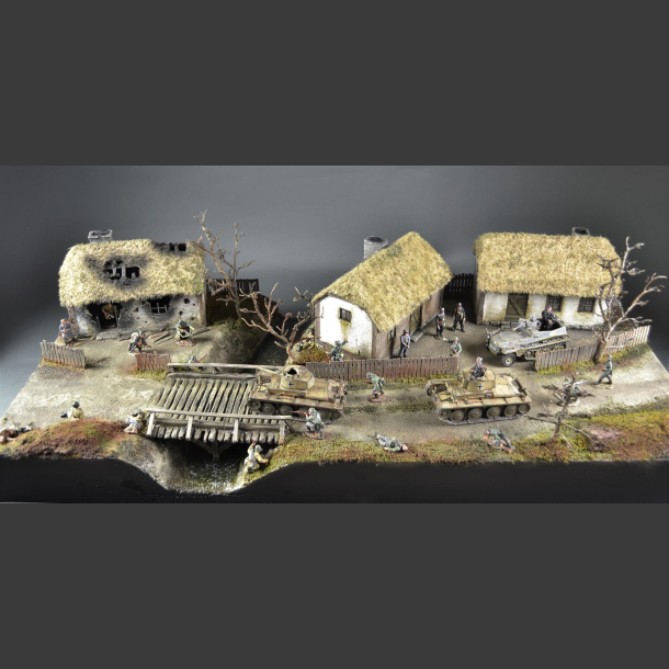 Russian Village - Diorama 
