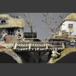 Russian Village - Diorama 