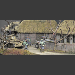 Russian Village - Diorama 