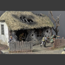 Russian Village - Diorama 
